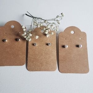 Dainty Stud Earring Jewelry Set 🌸